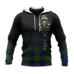 Dundas Modern Tartan Hoodie - Alba Celtic Style