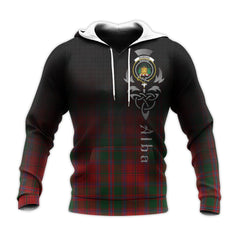 Dundas Red Tartan Hoodie - Alba Celtic Style