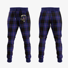 Dunlop Tartan Crest Jogger Sweatpants