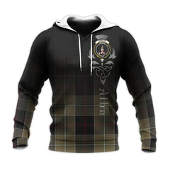 Dunlop Hunting Tartan Hoodie - Alba Celtic Style