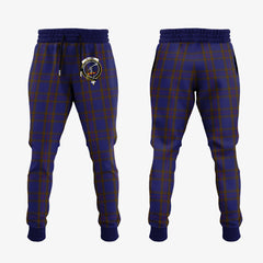 Elliot Tartan Crest Jogger Sweatpants