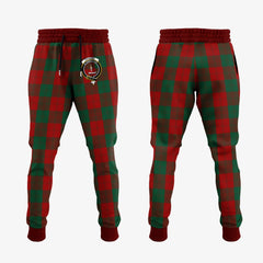 Erskine Tartan Crest Jogger Sweatpants