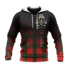 Erskine Modern Tartan Hoodie - Alba Celtic Style