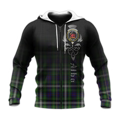 Farquharson Dress Tartan Hoodie - Alba Celtic Style