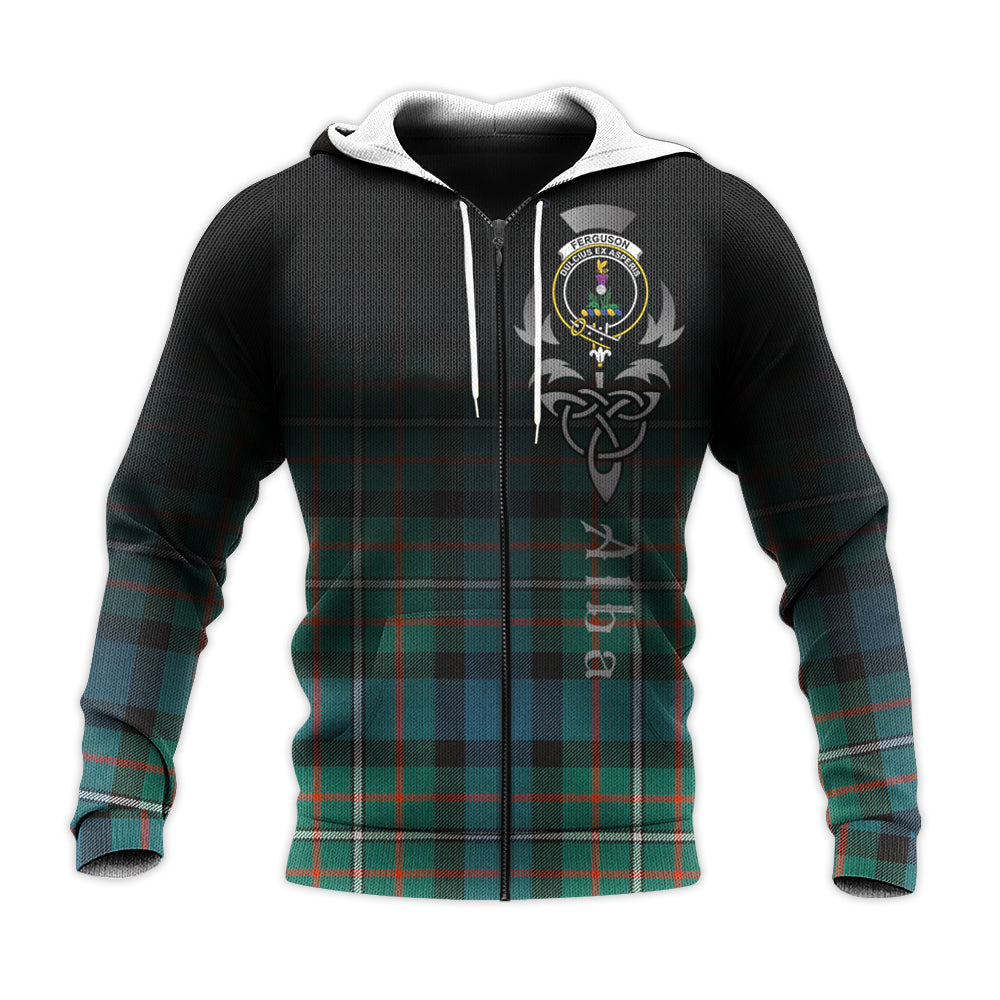 Ferguson Ancient Tartan Hoodie - Alba Celtic Style