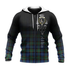 Fletcher Ancient Tartan Hoodie - Alba Celtic Style