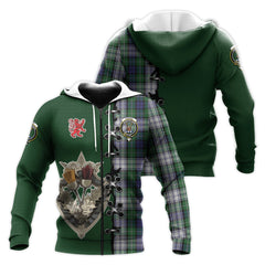 Forbes Dress Tartan Hoodie - Lion Rampant And Celtic Thistle Style