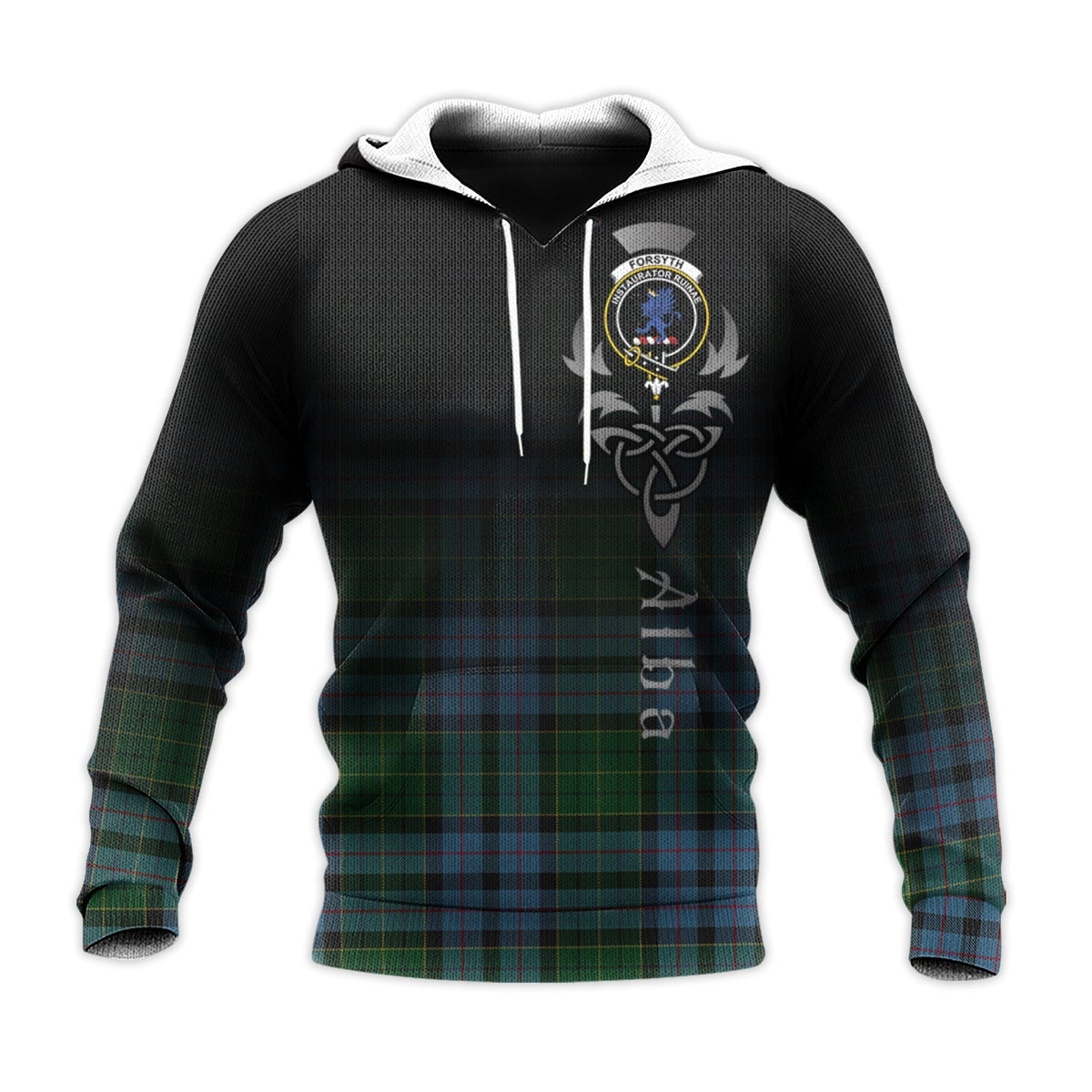 Forsyth Tartan Hoodie - Alba Celtic Style