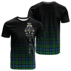 Forsyth Ancient Tartan Crest T-shirt - Alba Celtic Style