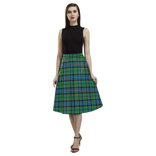 Forsyth Ancient Tartan Aoede Crepe Skirt