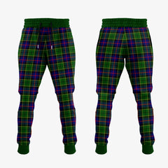 Forsyth Modern Tartan Crest Jogger Sweatpants