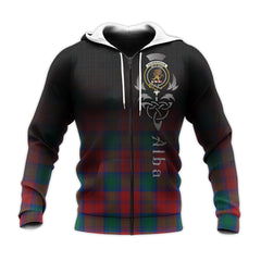 Fotheringham Modern Tartan Hoodie - Alba Celtic Style