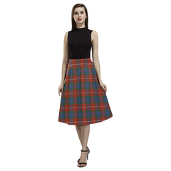 Fraser Ancient Tartan Aoede Crepe Skirt