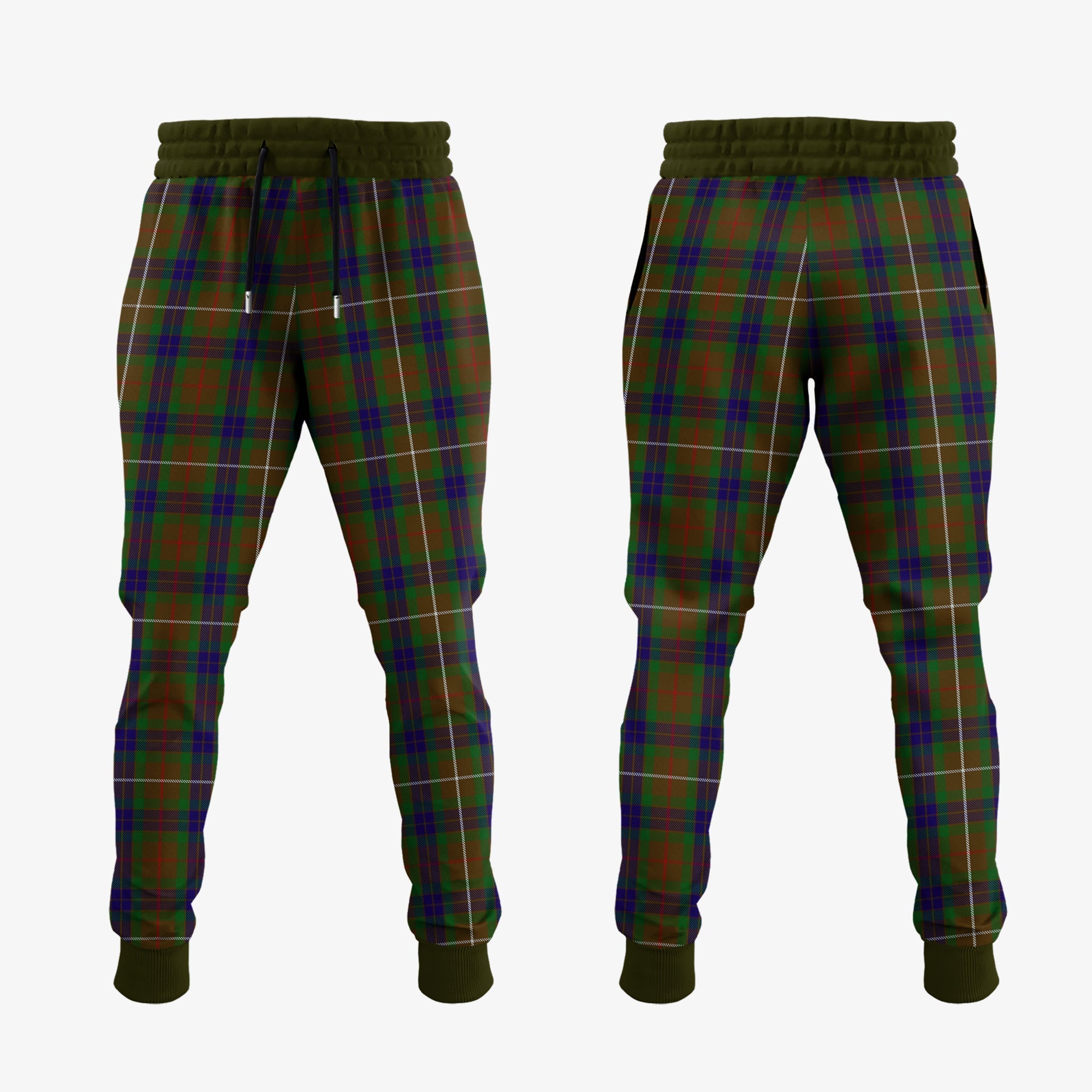 Fraser Hunting Tartan Crest Jogger Sweatpants