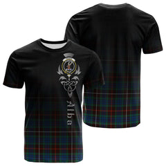 Fraser Hunting Ancient Tartan Crest T-shirt - Alba Celtic Style