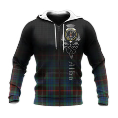 Fraser Hunting Ancient Tartan Hoodie - Alba Celtic Style