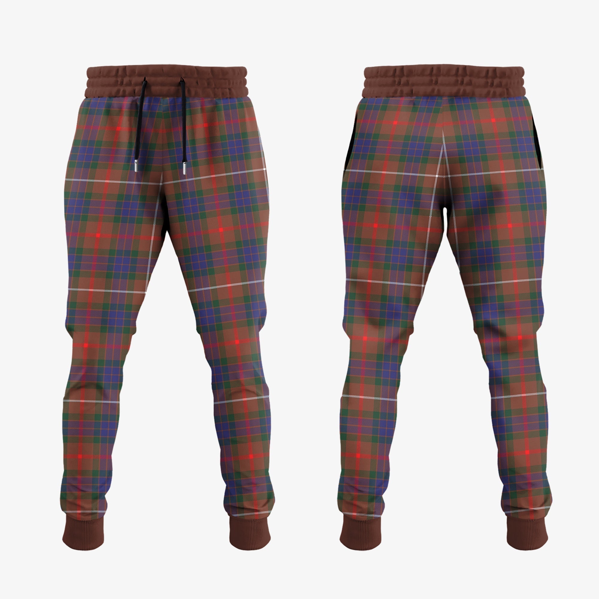 Fraser Hunting Modern Tartan Crest Jogger Sweatpants