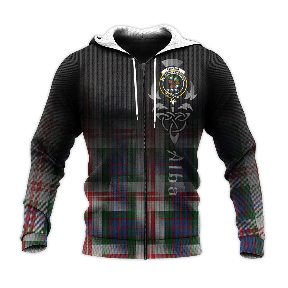 Fraser Red Dress Tartan Hoodie - Alba Celtic Style