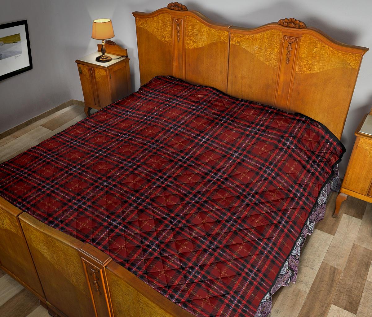 Brim - DeForest of Balvaird Castle Tartan Quilt