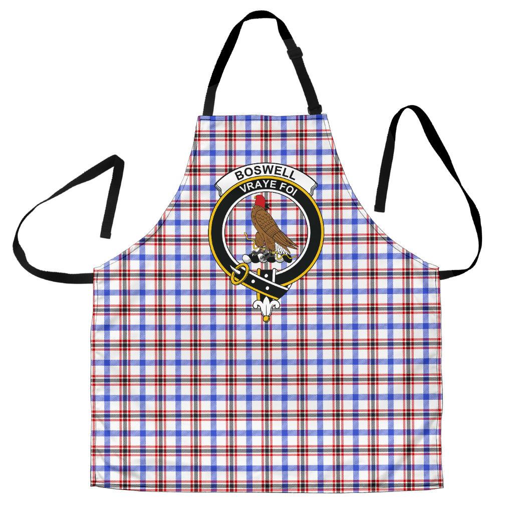 Boswell Modern Tartan Crest Apron