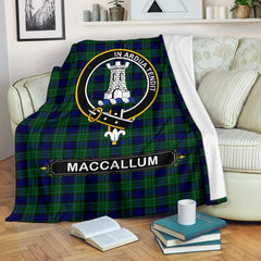 MacCallum Tartan Crest Blankets