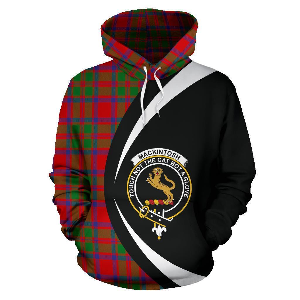 MacKintosh Modern Tartan Crest Hoodie - Circle Style