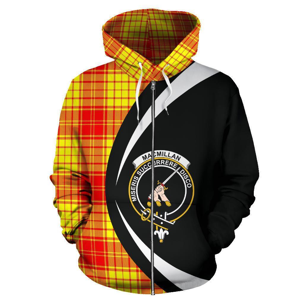 MacMillan Tartan Crest Zipper Hoodie - Circle Style