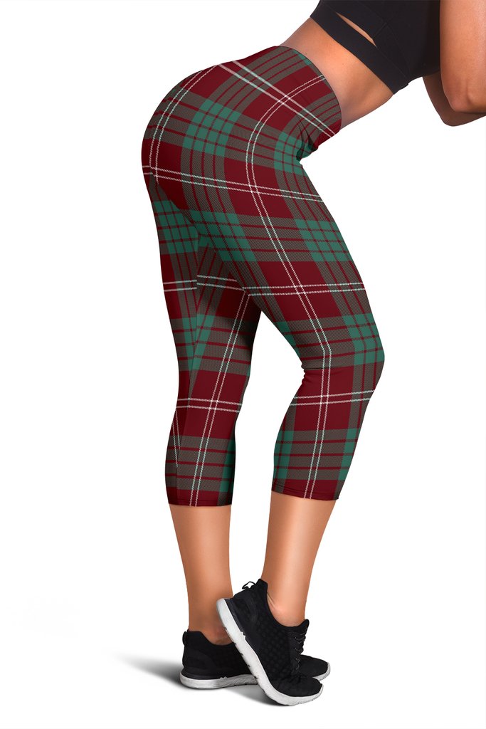 Crawford Modern Tartan Capris Leggings