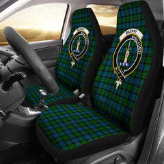 MacKay Modern Tartan Crest Car Seat Cover