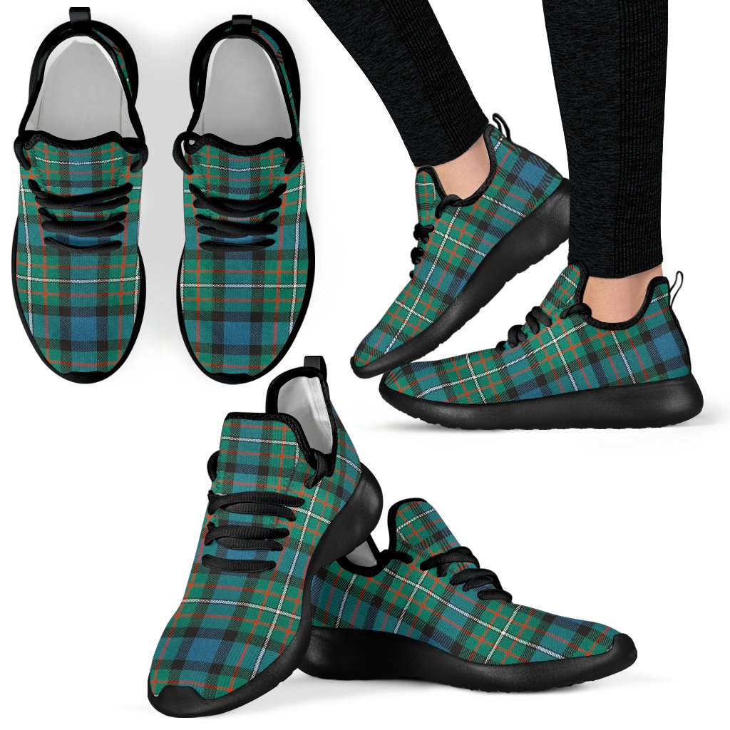 Ferguson Ancient Tartan Mesh Knit Sneakers