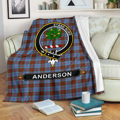 Anderson Tartan Crest Blanket - 3 Sizes