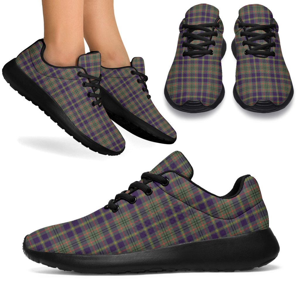 Taylor Weathered Tartan Sporty Sneakers