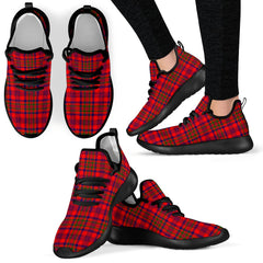 Murray of Tulloch Modern Tartan Mesh Knit Sneakers