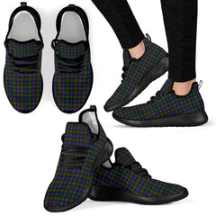 Murray of Atholl Modern Tartan Mesh Knit Sneakers