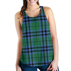 Keith Ancient Tartan Women Racerback Tank Top