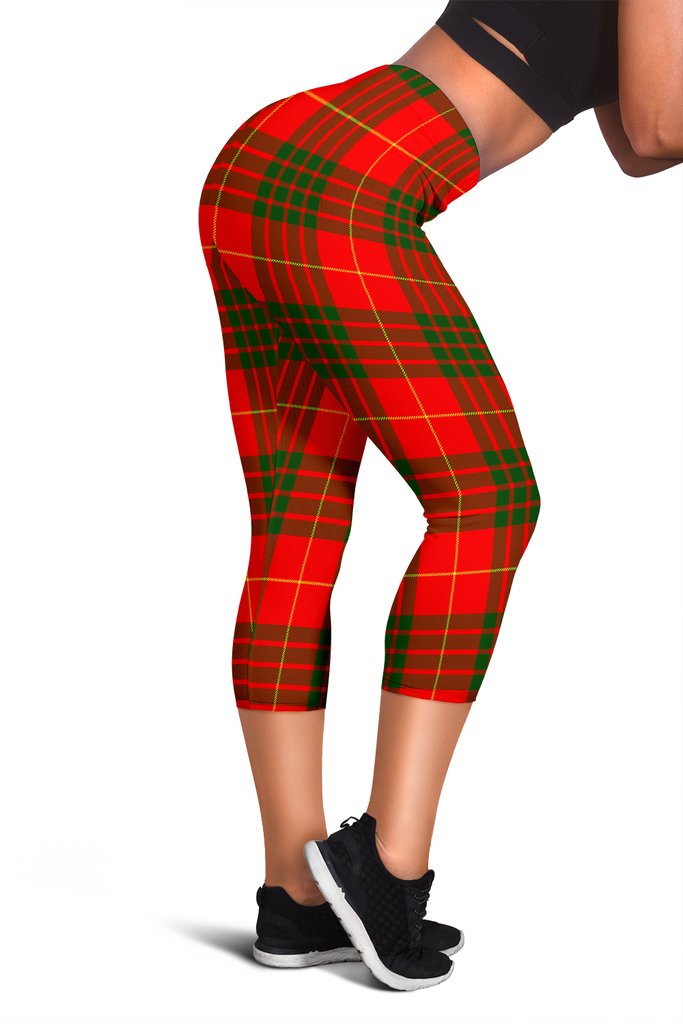 Cameron Modern Tartan Capris Leggings