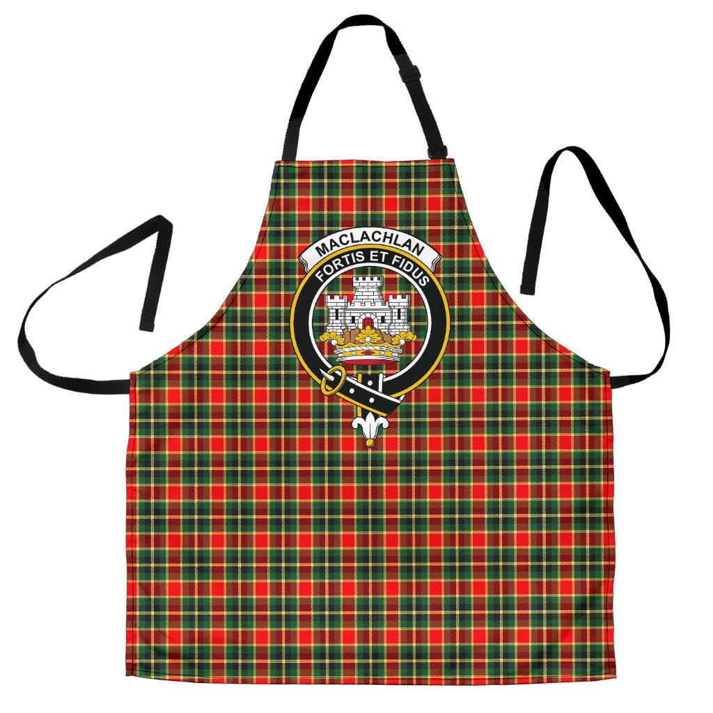 MacLachlan Hunting Modern Tartan Crest Apron