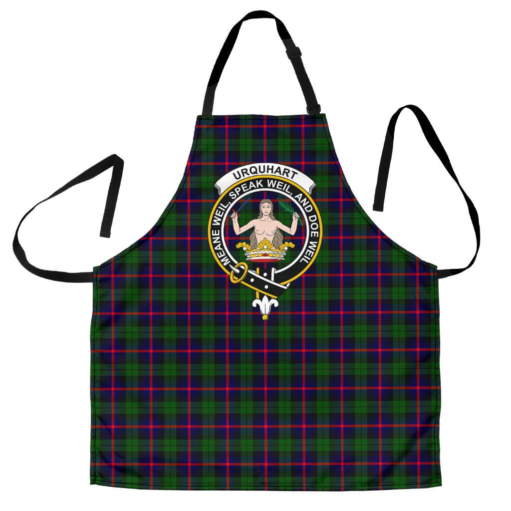 Urquhart Modern Tartan Crest Apron