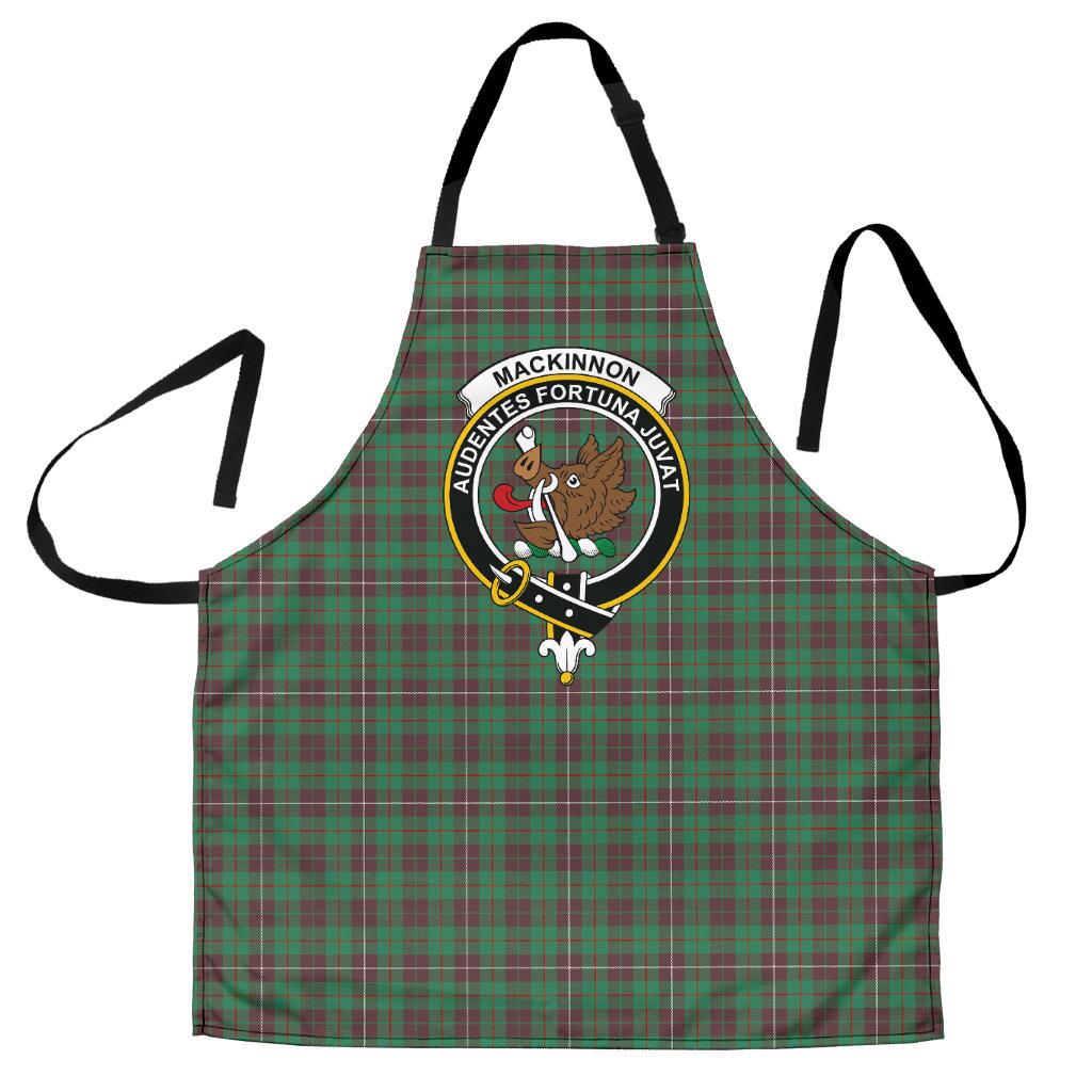 MacKinnon Hunting Ancient Tartan Crest Apron