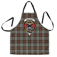 MacLeod of Harris Weathered Tartan Crest Apron