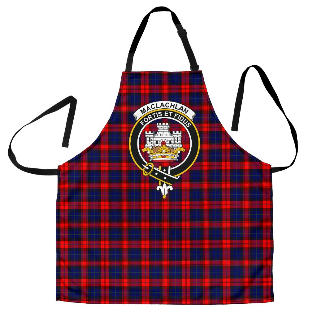 MacLachlan Modern Tartan Crest Apron