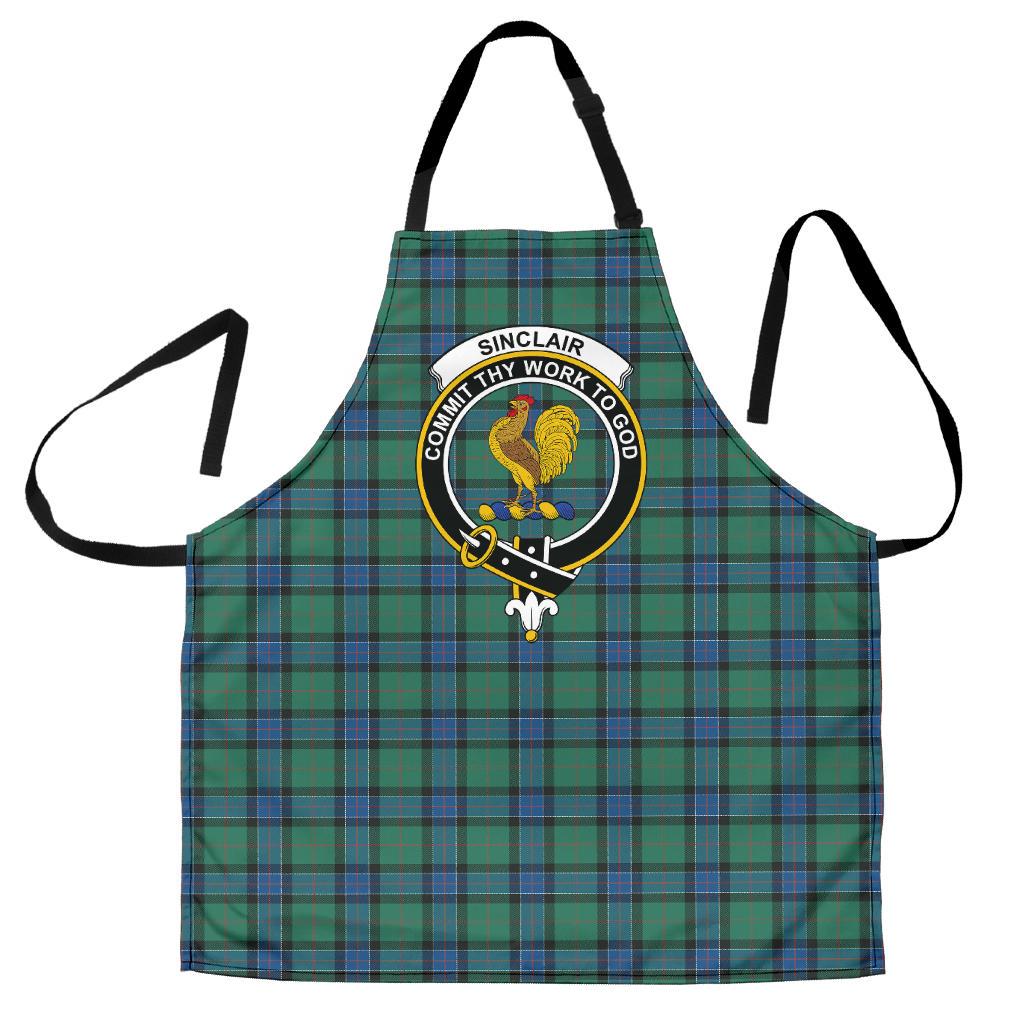 Sinclair Hunting Ancient Tartan Crest Apron