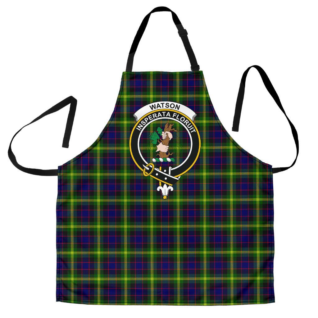 Watson Modern Tartan Crest Apron