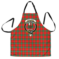 MacLaine of Loch Buie Tartan Crest Apron