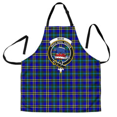 Weir Modern Tartan Crest Apron