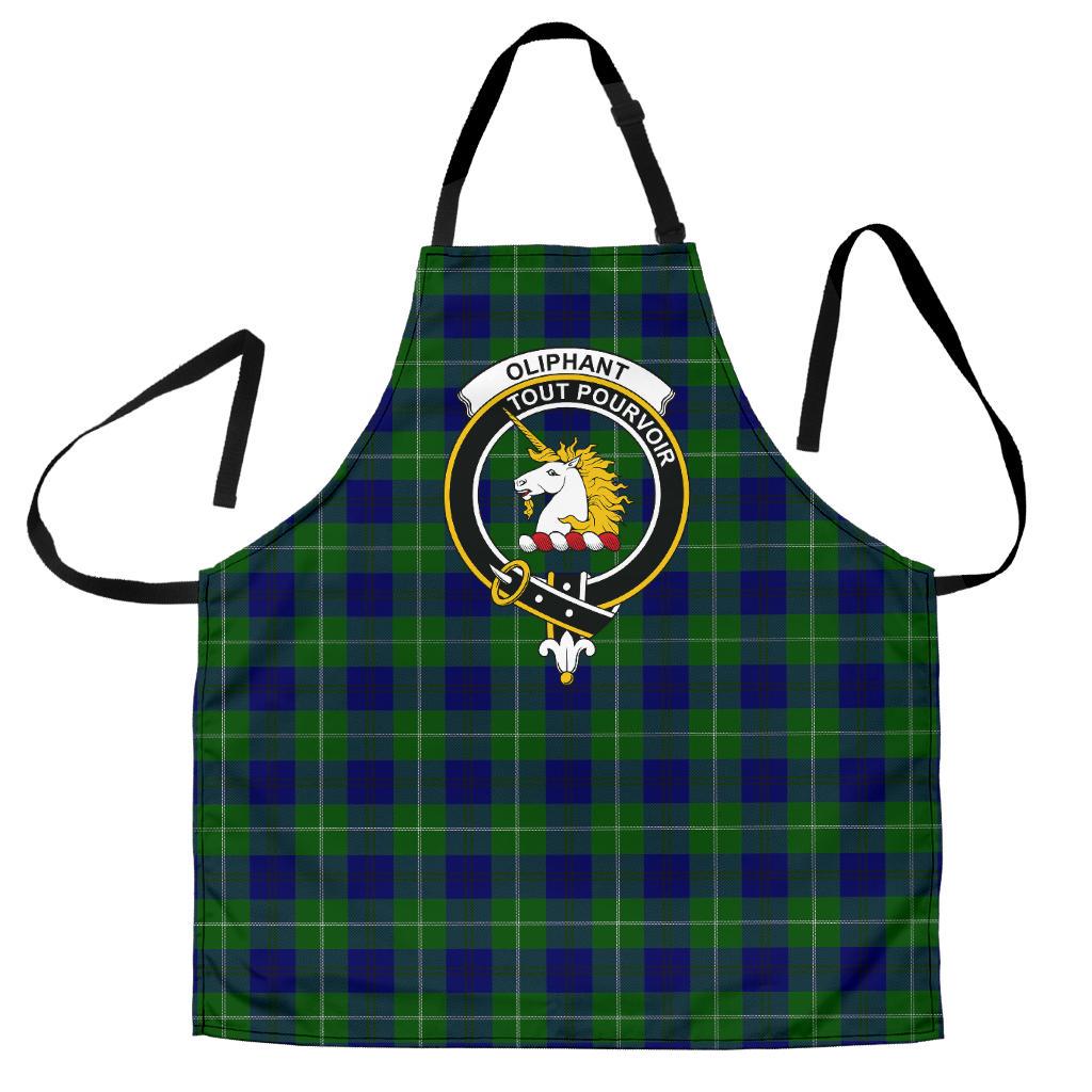 Oliphant Modern Tartan Crest Apron