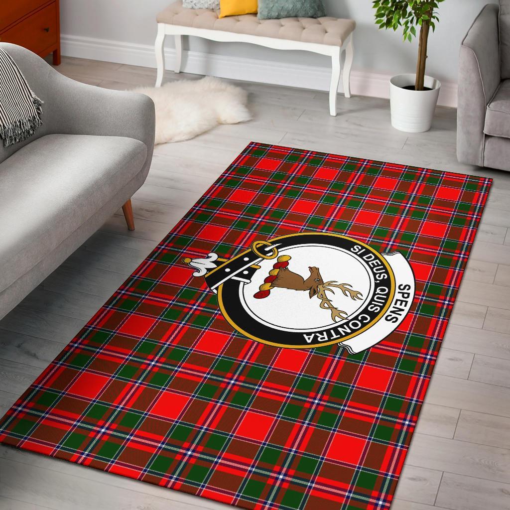 Spens (Or Spence) Tartan Crest Area Rug