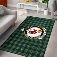 Spottiswood Tartan Crest Area Rug