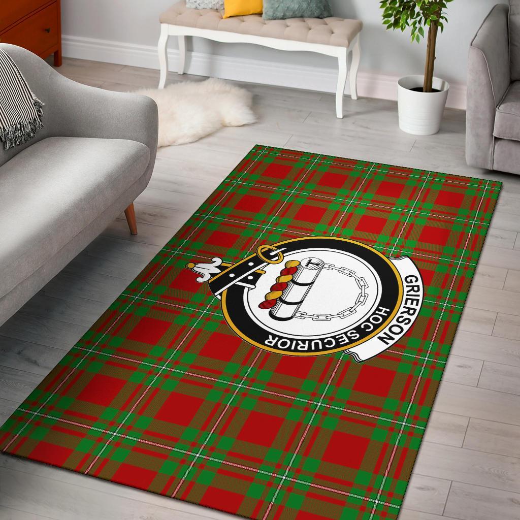 Grierson Tartan Crest Area Rug