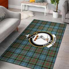 Paisley Tartan Crest Area Rug